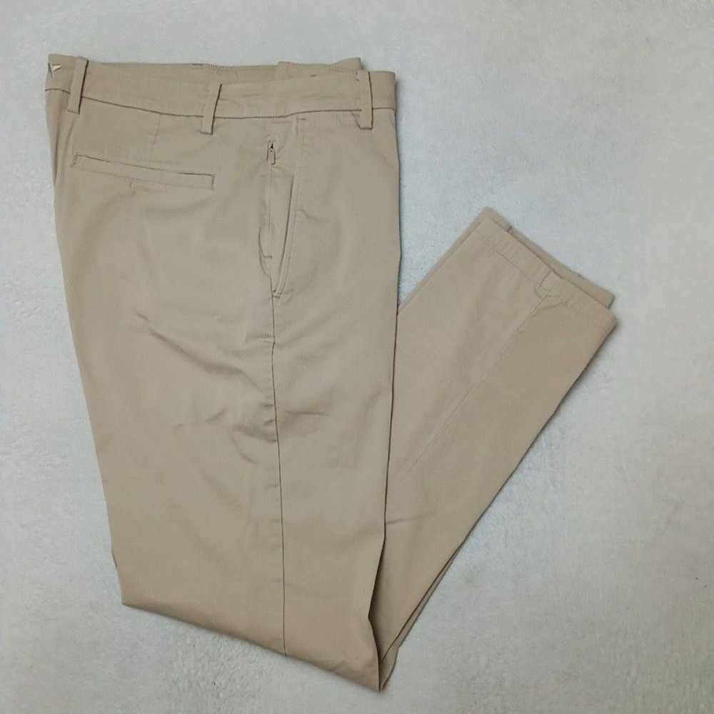 Birddogs Pants Men 34x32 Beige Chino Slim Boom for your Boomstick Brief Lined